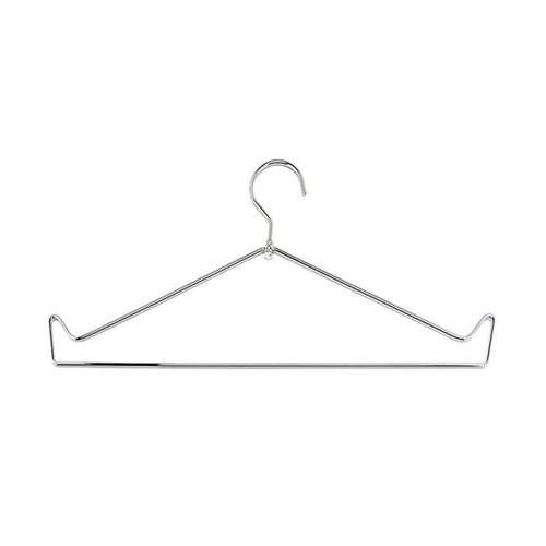 Chrome Steel Apron Hanger with an open loop